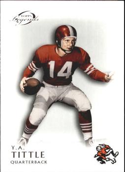 2011 Topps Gridiron Legends #165 Y.A. Tittle Front