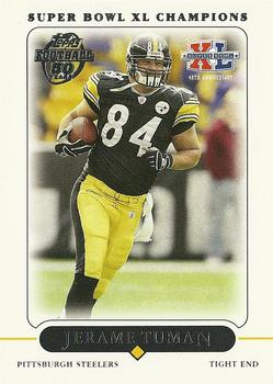 2006 Topps Pittsburgh Steelers Super Bowl XL Champions #36 Jerame Tuman Front