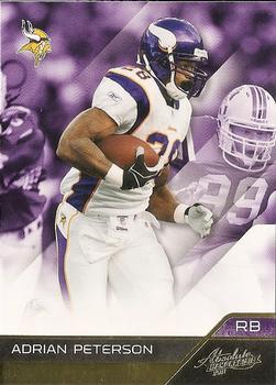 2011 Panini Absolute Memorabilia #54 Adrian Peterson Front