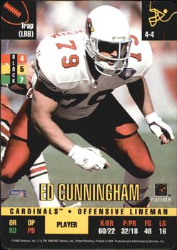 1995 Donruss Red Zone #NNO Ed Cunningham Front