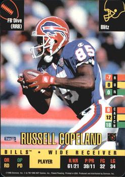 1995 Donruss Red Zone #NNO Russell Copeland Front
