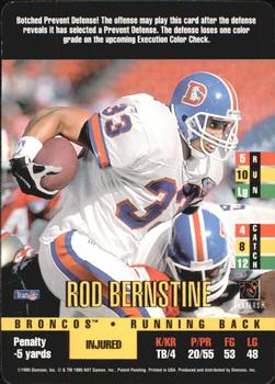 1995 Donruss Red Zone #NNO Rod Bernstine Front