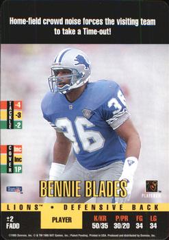 1995 Donruss Red Zone #NNO Bennie Blades Front