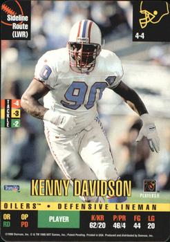 1995 Donruss Red Zone #NNO Kenny Davidson Front
