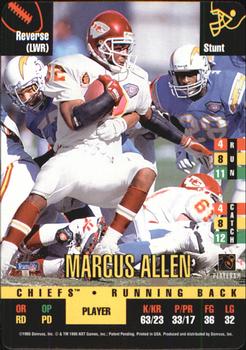 1995 Donruss Red Zone #NNO Marcus Allen Front