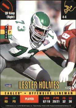1995 Donruss Red Zone #NNO Lester Holmes Front