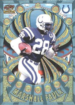 1997 Pacific Revolution - Platinum Blue #58 Marshall Faulk Front