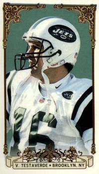 2001 Pacific Private Stock - PS-2001 Small Card Numbers #70 Vinny Testaverde Front