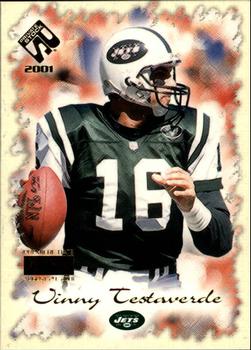 2001 Pacific Private Stock - Premiere Date #68 Vinny Testaverde Front