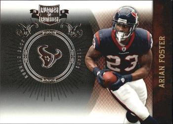 2010 Panini Plates & Patches - Silver #38 Arian Foster  Front