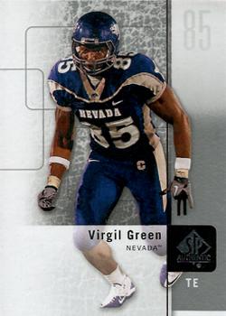 2011 SP Authentic #37 Virgil Green Front