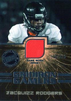 2011 Press Pass - Gridiron Gamers Jerseys Silver #GG-JR Jacquizz Rodgers Front