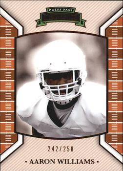 2011 Press Pass Legends - Bronze #57 Aaron Williams Front