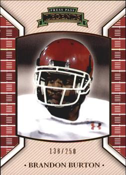 2011 Press Pass Legends - Bronze #58 Brandon Burton Front