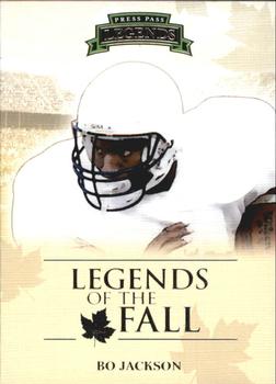 2011 Press Pass Legends - Legends of the Fall #LOF-1 Bo Jackson Front