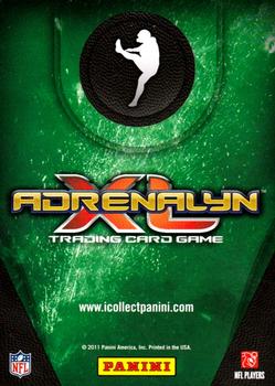 2011 Panini Adrenalyn XL #110 Titus Young Back