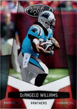 2010 Panini Certified - Mirror Red #19 DeAngelo Williams  Front