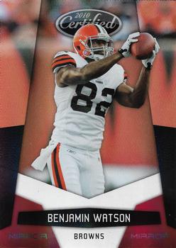 2010 Panini Certified - Mirror Red #33 Ben Watson  Front