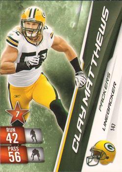 2010 Panini Adrenalyn XL #147 Clay Matthews  Front