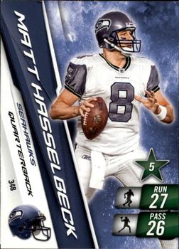 2010 Panini Adrenalyn XL #348 Matt Hasselbeck  Front