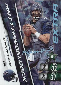 2010 Panini Adrenalyn XL - Extra Signature #ES28 Matt Hasselbeck  Front