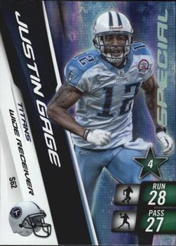 2010 Panini Adrenalyn XL - Special #S62 Justin Gage  Front
