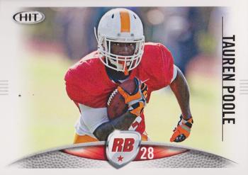 2012 SAGE HIT #96 Tauren Poole Front