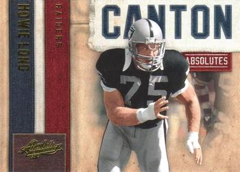 2010 Panini Absolute Memorabilia - Canton Absolutes #12 Howie Long  Front