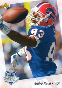 1993 Upper Deck NFL Experience #28 Andre Reed Front