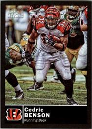 2010 Topps Magic - Mini Black #230 Cedric Benson  Front