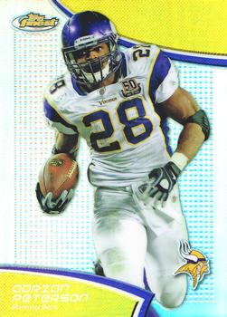 2011 Finest - Refractors #10 Adrian Peterson  Front