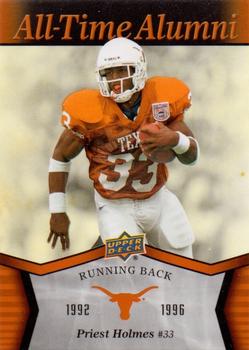 2011 Upper Deck University of Texas - All-Time Alumni #ATA-PH Priest Holmes Front
