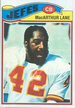 1977 Topps Mexican #273 MacArthur Lane Front