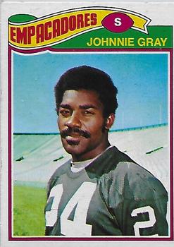1977 Topps Mexican #471 Johnnie Gray Front