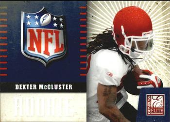 2010 Donruss Elite - Rookie NFL Shield #10 Dexter McCluster  Front