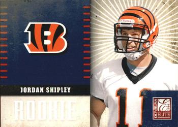 2010 Donruss Elite - Rookie NFL Team Logo #22 Jordan Shipley  Front