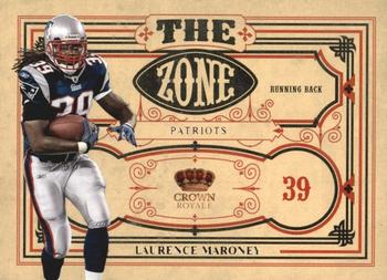 2010 Panini Crown Royale - The Zone #11 Laurence Maroney  Front