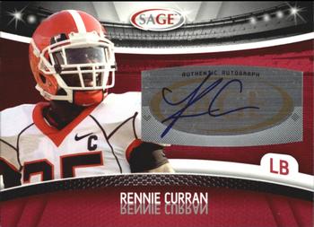 2010 SAGE - Autographs Red #A-16 Rennie Curran  Front