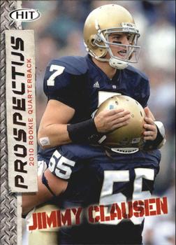 2010 SAGE HIT - Prospectus #P4 Jimmy Clausen  Front