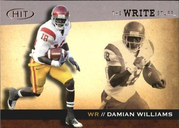 2010 SAGE HIT - Write Stuff #WS10 Damian Williams  Front