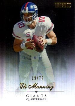 2010 Topps Tribute - Black #27 Eli Manning  Front