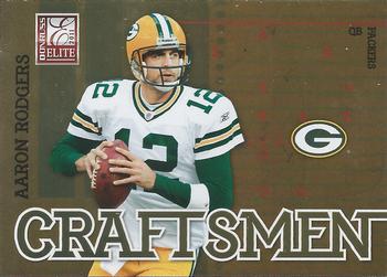 2011 Donruss Elite - Craftsmen Gold #1 Aaron Rodgers Front