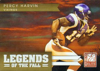 2011 Donruss Elite - Legends of the Fall Gold #18 Percy Harvin Front