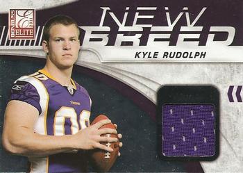 2011 Donruss Elite - New Breed Jersey #21 Kyle Rudolph Front