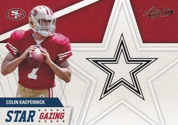 2011 Panini Absolute Memorabilia - Star Gazing #32 Colin Kaepernick Front