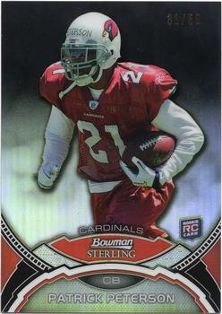 2011 Bowman Sterling - Black Refractors #1 Patrick Peterson Front