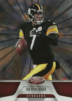 2011 Panini Certified - Platinum Red #115 Ben Roethlisberger  Front