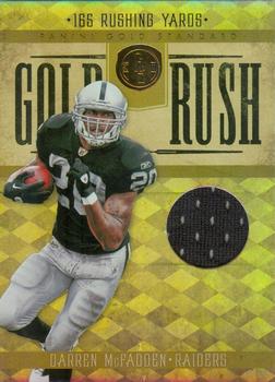 2011 Panini Gold Standard - Gold Rush Materials #12 Darren McFadden Front