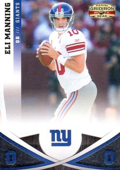 2011 Panini Gridiron Gear - Silver O's #78 Eli Manning Front