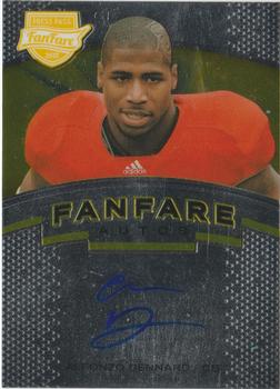 2012 Press Pass Fanfare #FF-AD Alfonzo Dennard Front